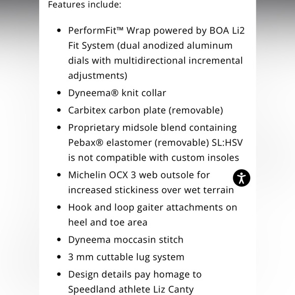 NWT Speedland SL:HSV Trail Running Shoe - Picture 2 of 6